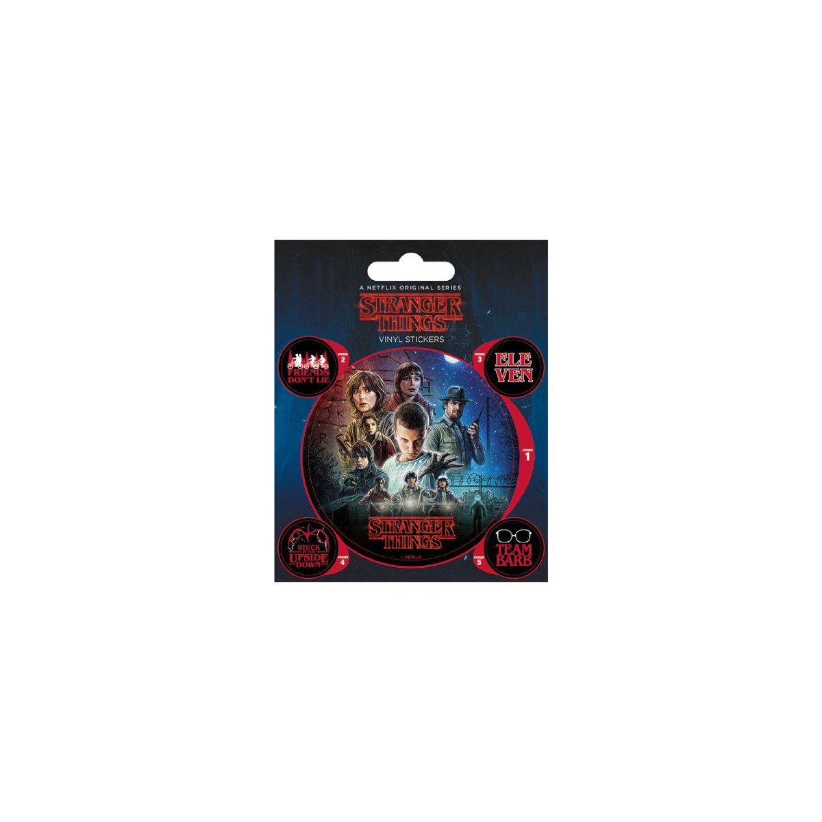 SET VINILOS STRANGER THINGS PYRAMID INTERNATIONAL PS7423