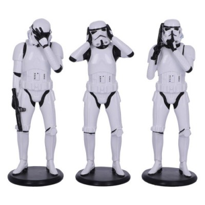 FIGURA 3 STORMTROOPERS SABIOS NEMESIS NOW B4889P9