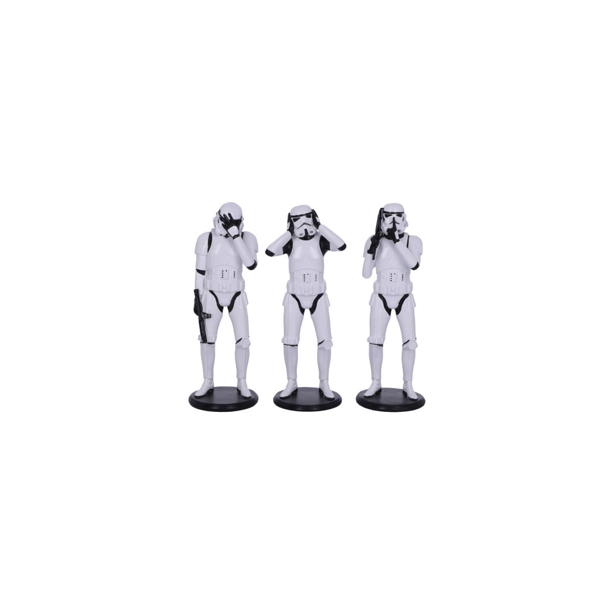 FIGURA 3 STORMTROOPERS SABIOS NEMESIS NOW B4889P9