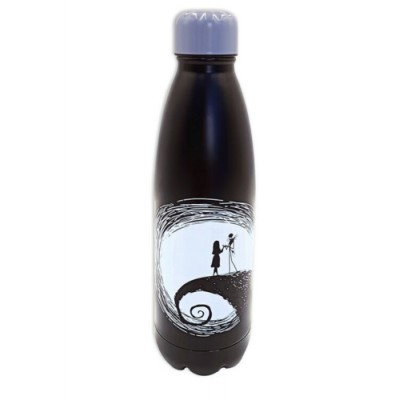 BOTELLA METaLICA JACK Y SALLY EN FRENTE DE LA LUNA 500 ML HALF MOON BAY WTRBDC20