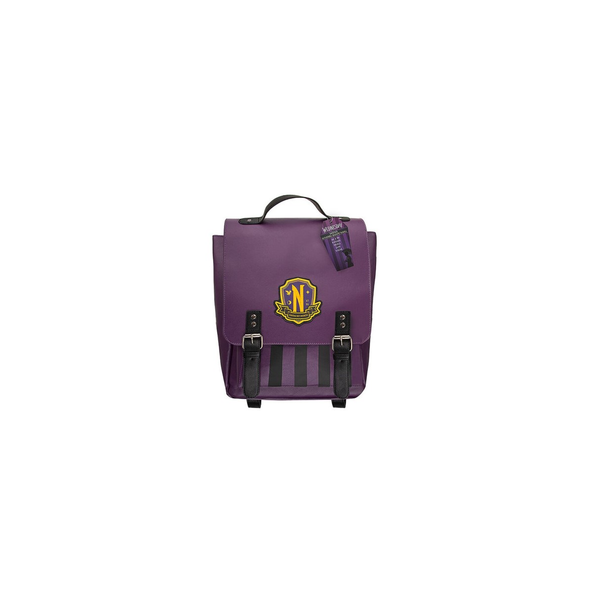 MOCHILA NEVERMORE ACADEMY MORADO CINEREPLICAS CR2482