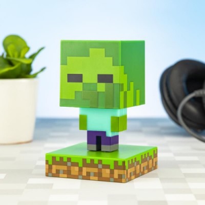 LaMPARA ICONS ZOMBIE MINECRAFT 12 CM PALADONE PP6592MCFV2