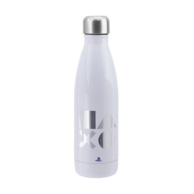 Paladone PS5 Uso diario 500 ml Acero inoxidable Plata Blanco