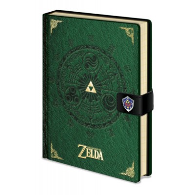 PYRAMID The Legend Of Zelda cuaderno y block A5 Verde