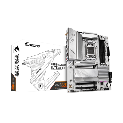 Gigabyte B650 AORUS ELITE AX ICE placa base AMD B650 Zocalo AM5 ATX