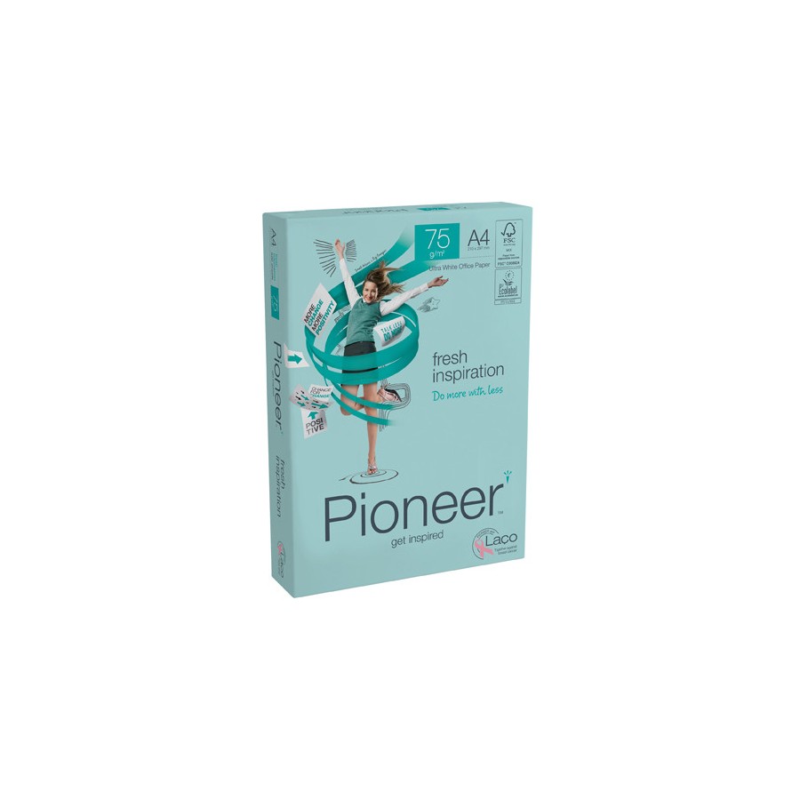 15835-PAQUETE 500H PAPEL FRESH PREMIUM 75GR A4 PIONEER CIE 169 PIF0750040 15835-PAQUETE 500H PAPEL FRESH PREMIUM 75GR A4 PIONEER CIE 169 PIF0750040