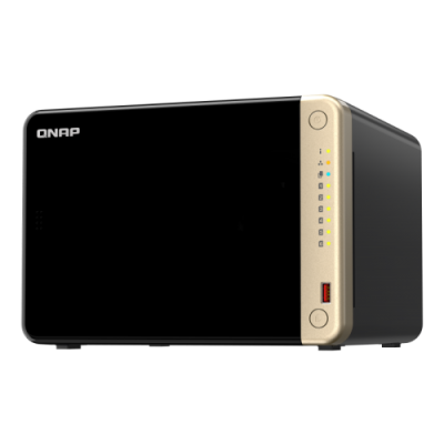 QNAP TS 664 NAS Torre Ethernet Negro N5095