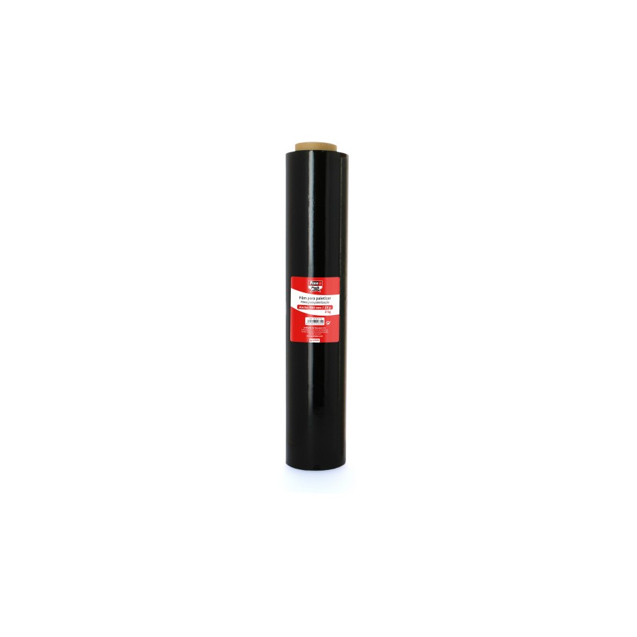 15904-ROLLO FILM PLASTICO 23MICRAS 50CM ANCHO X 2KG NEGRO FIXO 50069000