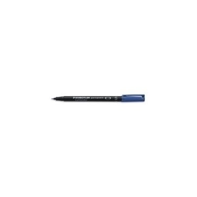 MARCADOR LUMOCOLOR PERMANENTE PUNTA SUPERFINA 04MM AZUL STAEDTLER 313 3