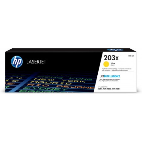 16-HP 203X TONER AMARILLO ALTA CAPACIDAD HP203X (CF542X)