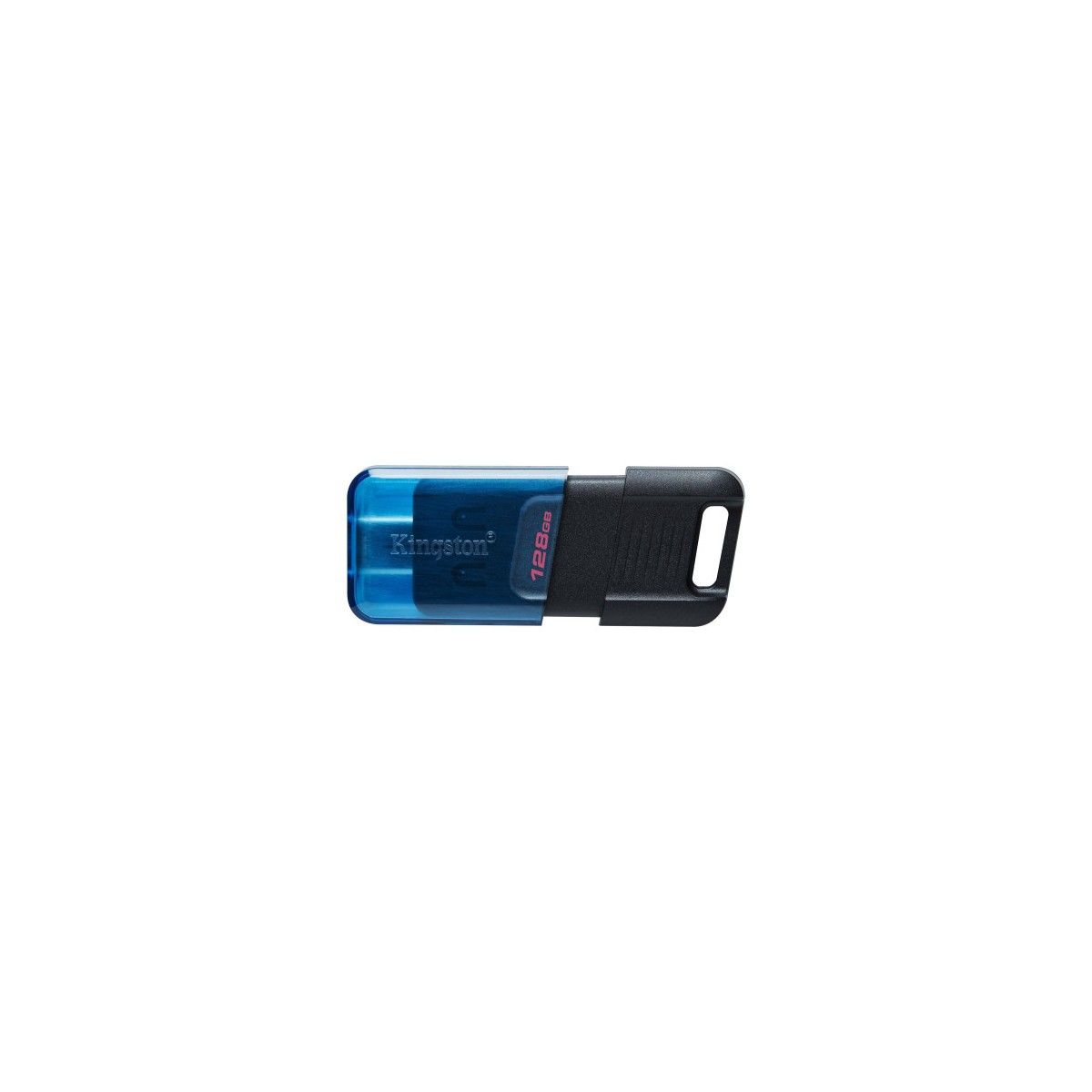 Kingston Technology DataTraveler 80 unidad flash USB 128 GB USB Tipo C 32 Gen 1 31 Gen 1 Negro Azul