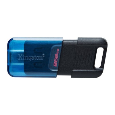 Kingston Technology DataTraveler 80 unidad flash USB 256 GB USB Tipo C 32 Gen 1 31 Gen 1 Negro Azul