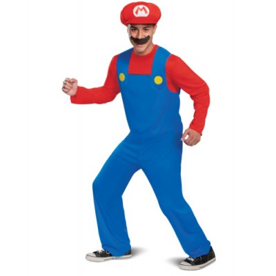 DISFRAZ MARIO CLaSICO TALLA XL 42 46 DISGUISE 108459D