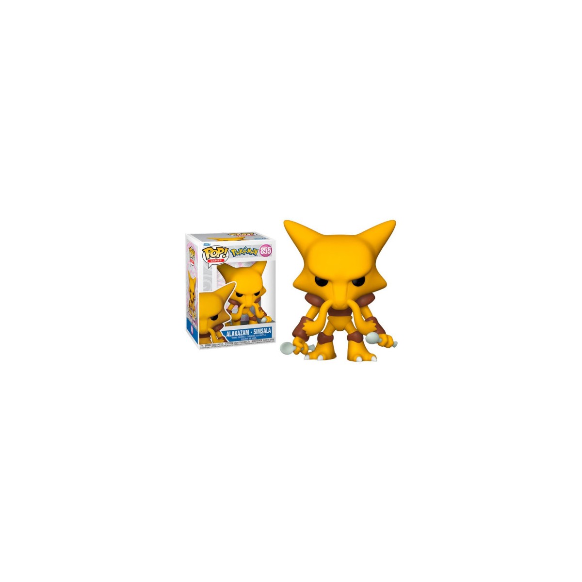 FIGURA POP ALAKAZAM 9 CM FUNKO 74216