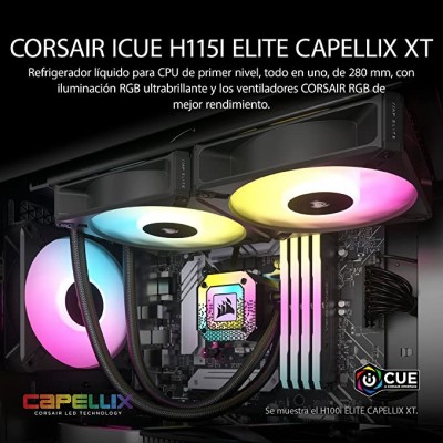 VENTI CPU CORSAIR ICUE H115I ELITE CAPELLIX XT CW 9060069 WW