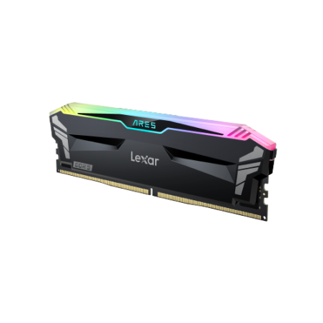 16201-LEXAR MEMORIA ARES DDR5 32GB (2X16GB)   7200 CL34 1.4V  HEATSINK  RGB DUAL PACK BLACK  LD5U16G72C34LA-RGD