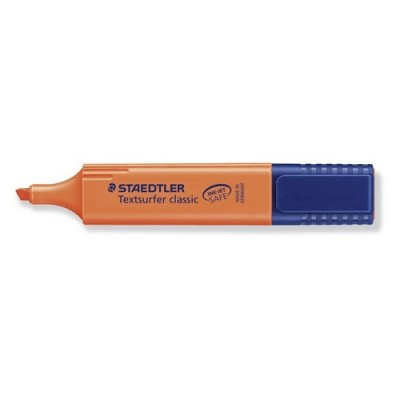 MARCADOR FLUORESCENTE TEXTSURFER CLASSIC 1 5MM NARANJA STAEDTLER 364 4