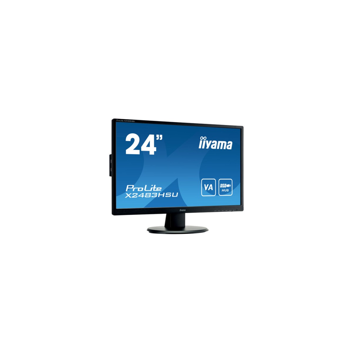 iiyama ProLite X2483HSU B5 pantalla para PC 605 cm 238 1920 x 1080 Pixeles Full HD LED Negro