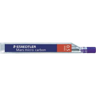 TUBO DE 12 MINAS 05MM ALTA CALIDAD GRADUACIoN HB STAEDTLER 250 05 HB