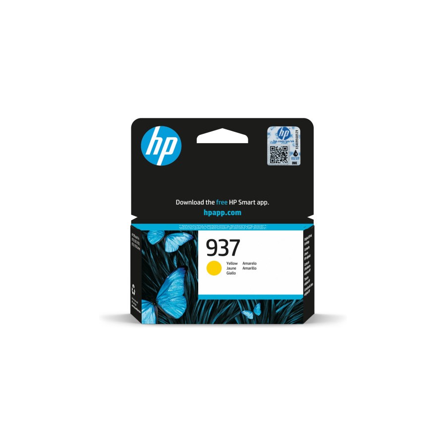 16284-HP Cartucho de Tinta Original 937 amarillo