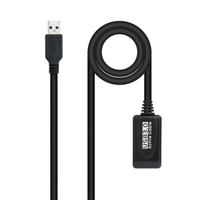 Nanocable Cable USB 30 prolongador con amplificador tipo A M A H 5m