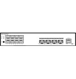 16316-Huawei CloudEngine S5735-L8T4S-A-V2 Gestionado L3 Gigabit Ethernet (10/100/1000) 1U Negro, Plata