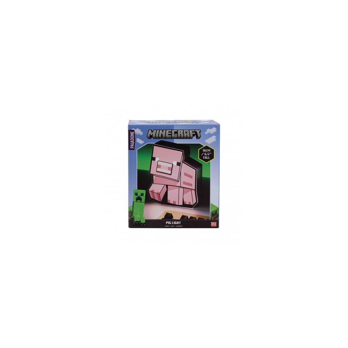 LaMPARA MINECRAFT CERDO PIG BOX PALADONE PP9466MCF