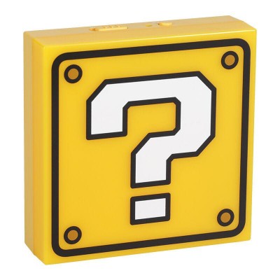 LaMPARA QUESTION BLOCK DE SUPER MARIO 19 CM PALADONE PP11595NN