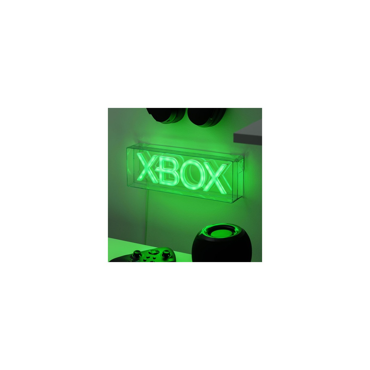 LaMPARA LED ESTILO NEoN XBOX 15 X 30 CM PALADONE PP12715XB