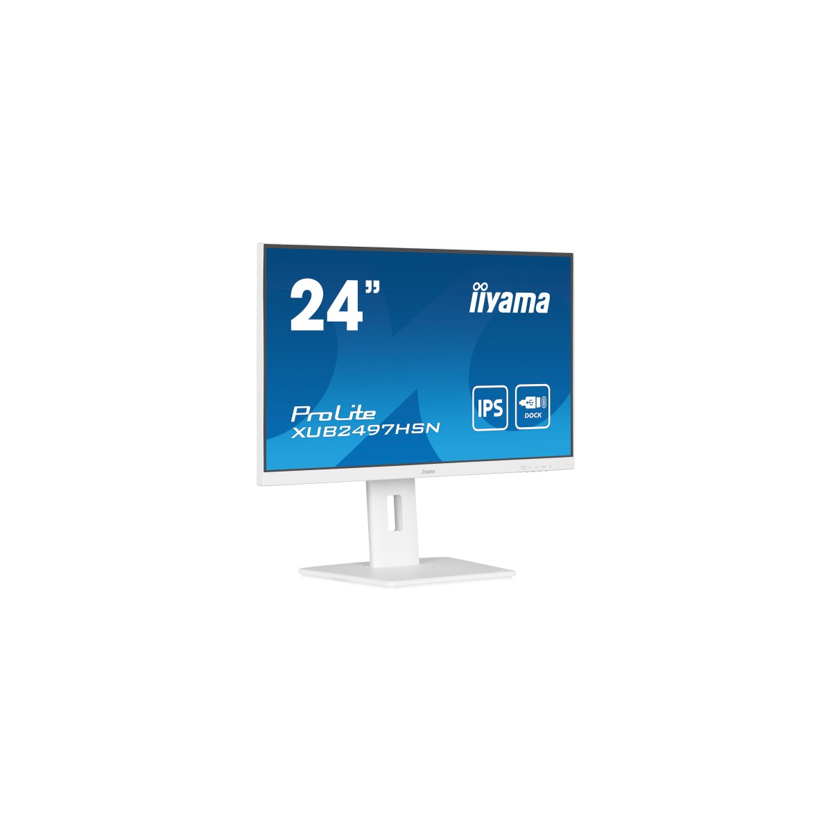 iiyama ProLite XUB2497HSN W1 pantalla para PC 605 cm 238 1920 x 1080 Pixeles Full HD LED Blanco