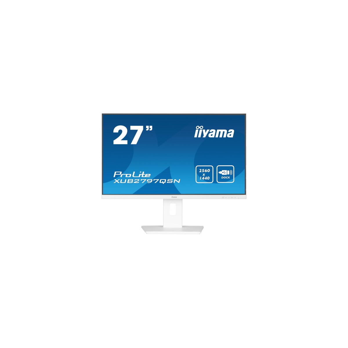 iiyama ProLite XUB2797QSN W1 pantalla para PC 686 cm 27 1920 x 1080 Pixeles Full HD LED Blanco