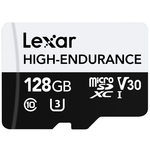 16343-Lexar High-Endurance 128 GB MicroSDXC UHS-I Clase 10