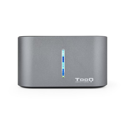 TooQ TQDS 805G base de conexion para disco duro USB 32 Gen 1 31 Gen 1 Type B Aluminio