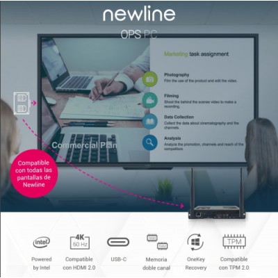 NEWLINE OPS PC WB5B820W Q1 23 11TH GEN INTEL CORE CI5 1135G7 8GB RAM 256GB SSD NO OS