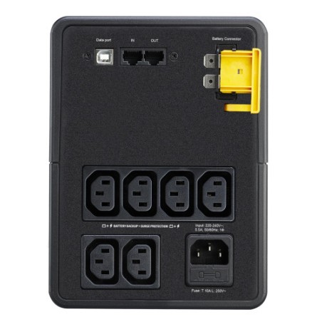 16571-APC BX1200MI sistema de alimentacion ininterrumpida (UPS) Linea interactiva 1,2 kVA 650 W 6 salidas AC