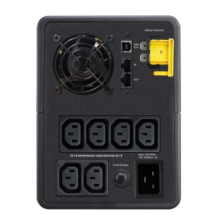 16579-APC BX2200MI sistema de alimentacion ininterrumpida (UPS) Linea interactiva 2,2 kVA 1200 W 6 salidas AC