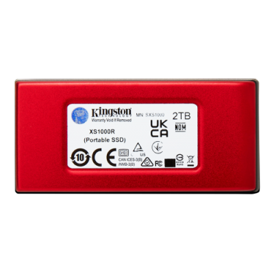 Kingston Technology SSD Externo Kingston XS1000 Rojo