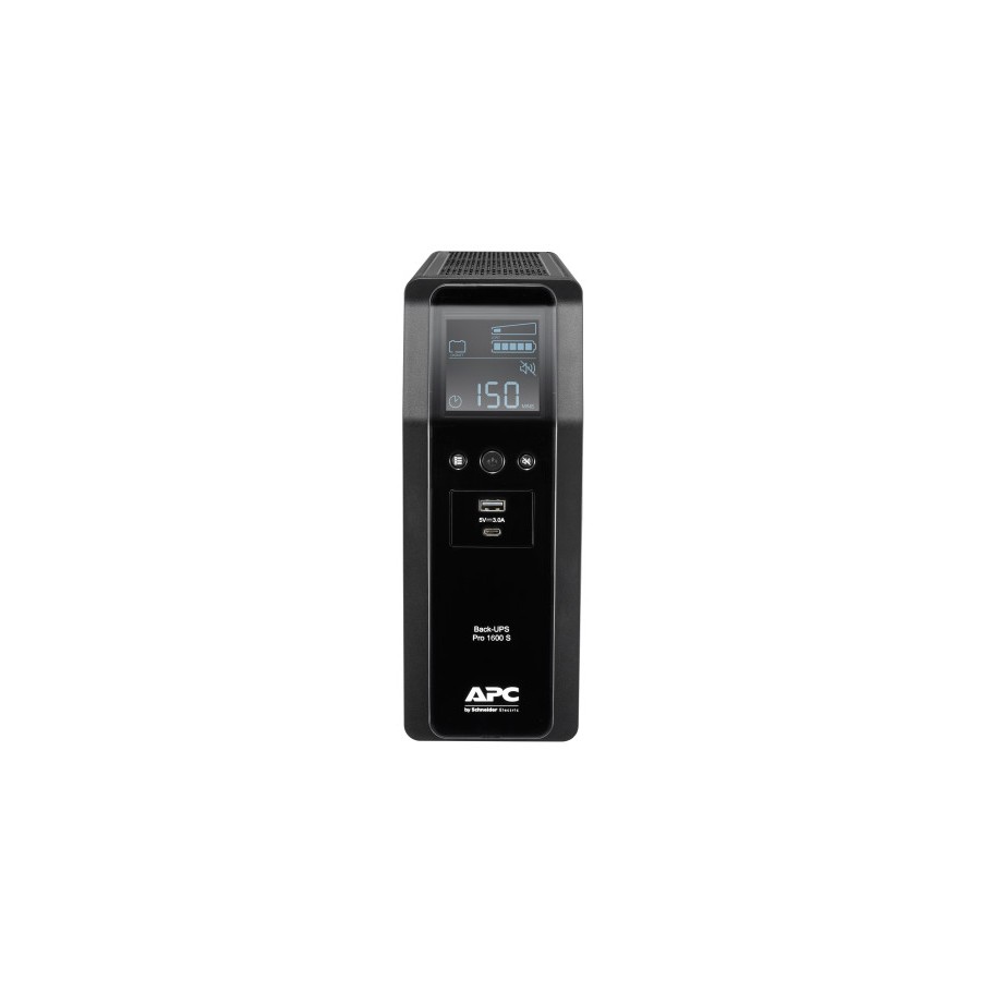 16600-APC BR1600SI sistema de alimentacion ininterrumpida (UPS) Linea interactiva 1,6 kVA 960 W 8 salidas AC 16600-APC BR1600SI sistema de alimentacion ininterrumpida (UPS) Linea interactiva 1,6 kVA 960 W 8 salidas AC