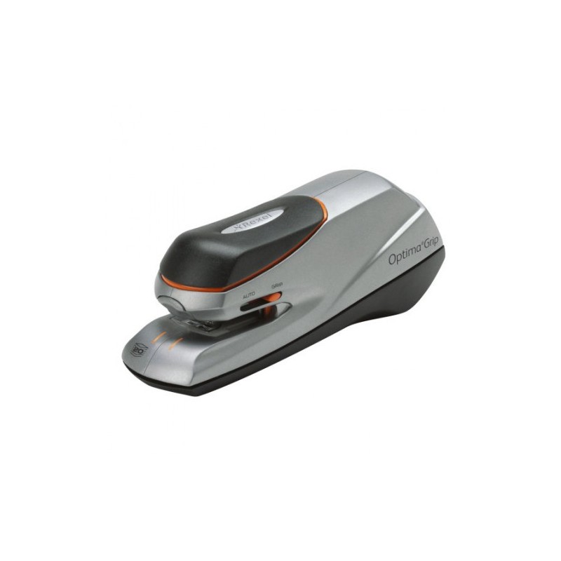 1664-GRAPADORA ELECTRICA OPTIMA GRIP HASTA 20 HOJAS COLOR NEGRO / PLATA REXEL 2102349