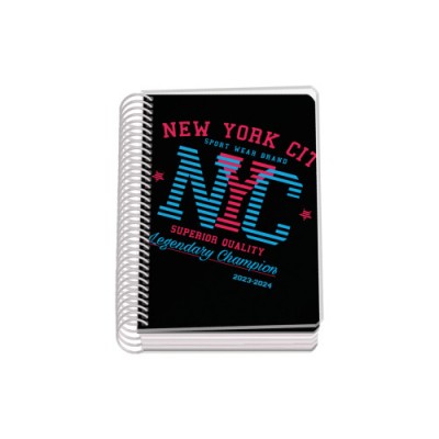 AGENDA ESCOLAR 2023 2024 NYC NEXUS A6 DIA PAGINA DOHE 51533