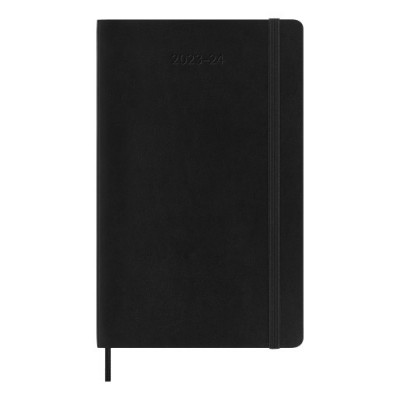 AGENDA 18 MESES 2023 2024 SEMANAL L NEGRA TAPA BLANDA MOLESKINE DSB18WN3Y24