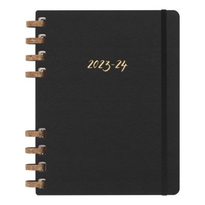 AGENDA 12 MESES 2023 2024 ESPIRAL ESCOLAR XL NEGRA MOLESKINE DHSPB12AMWH4Y24