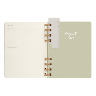 AGENDA 12 MESES 2023 2024 ESPIRAL ESCOLAR XL CRUSH KIWI MOLESKINE DHSPK5212AMWH4Y24