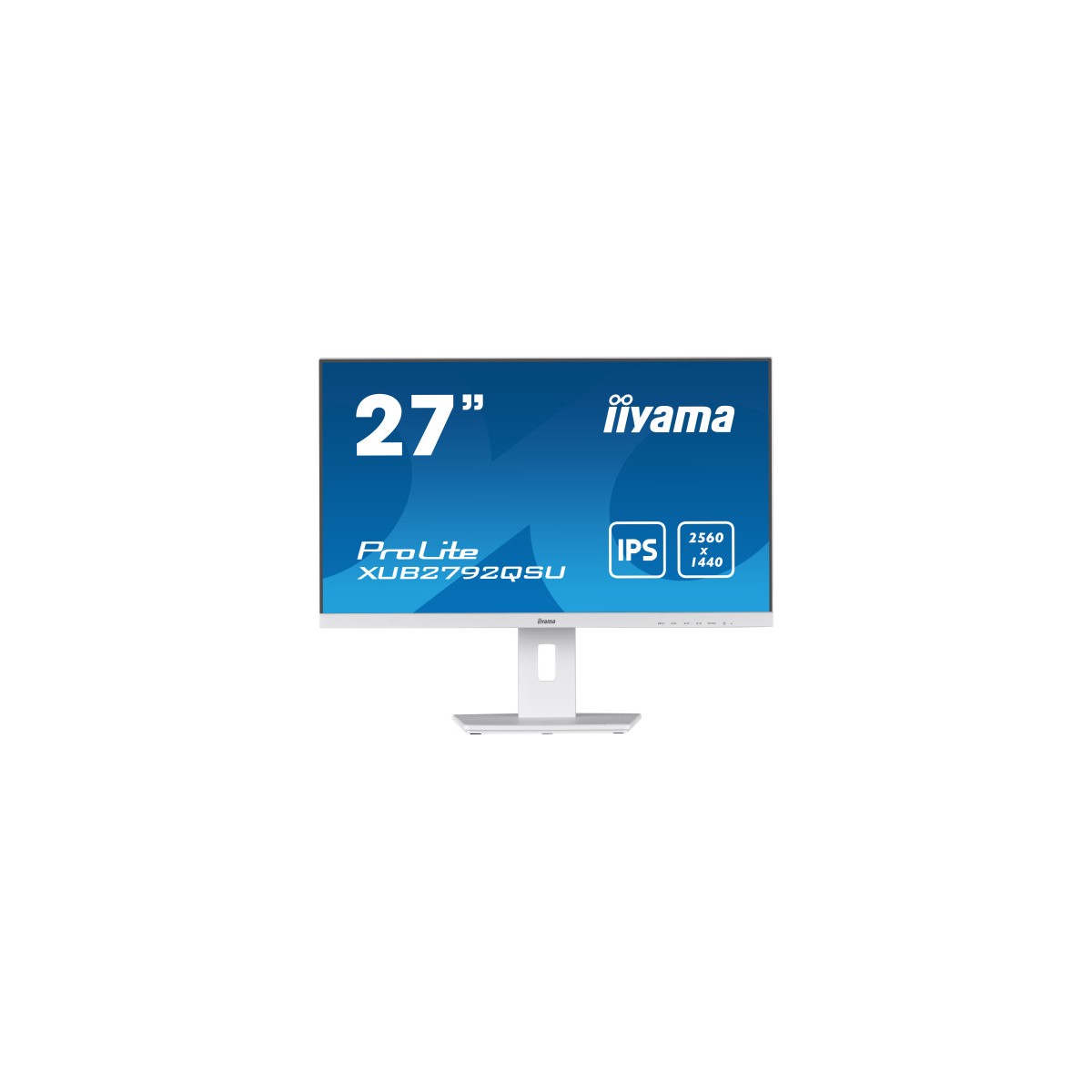 iiyama ProLite XUB2792QSU W5 pantalla para PC 686 cm 27 2560 x 1440 Pixeles Full HD LED Blanco