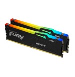 16827-Kingston Technology FURY Beast RGB modulo de memoria 32 GB 2 x 16 GB DDR5 ECC