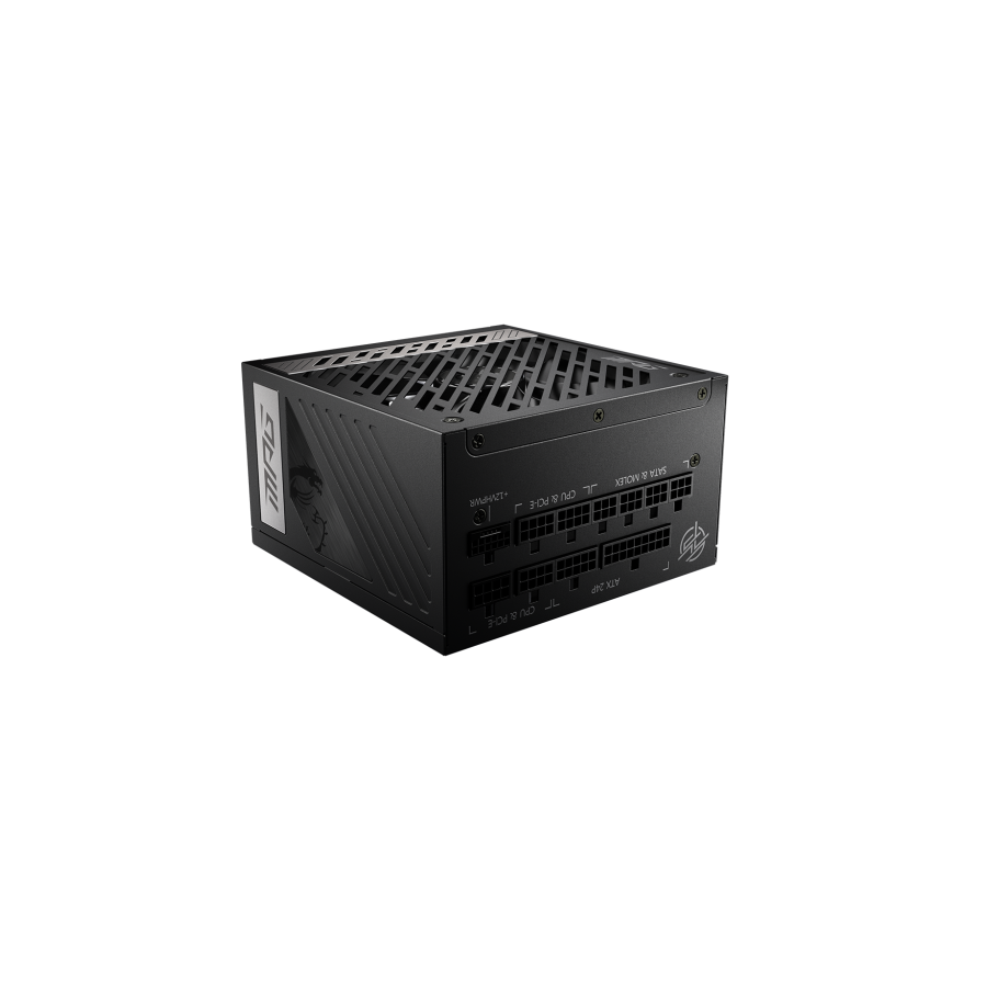 16831-MSI MPG A1000G PCIE5 unidad de fuente de alimentacion 1000 W 20+4 pin ATX ATX Negro 16831-MSI MPG A1000G PCIE5 unidad de fuente de alimentacion 1000 W 20+4 pin ATX ATX Negro