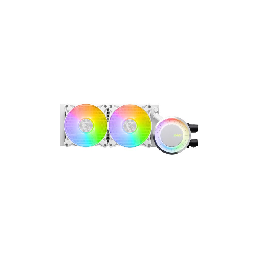 16833-MSI MAG CORELIQUID E240 WHITE sistema de refrigeracion para ordenador Placa base, Procesador Kit de refrigeracion 16833-MSI MAG CORELIQUID E240 WHITE sistema de refrigeracion para ordenador Placa base, Procesador Kit de refrigeracion
