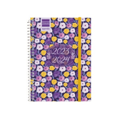 AGENDA ESCOLAR 2023 2024 8º 120X164 SEMANA VISTA HORIZONTAL SECUNDARIA LILAC FINOCAM 634224624