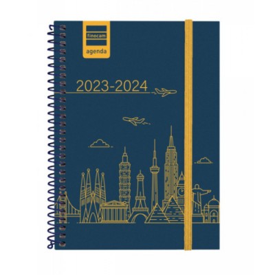 AGENDA ESCOLAR 2023 2024 8º 120X164 SEMANA VISTA HORIZONTAL SECUNDARIA CITY FINOCAM 634224424