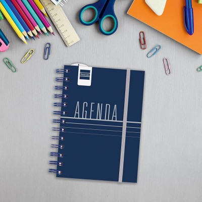 AGENDA ESCOLAR 2023 2024 8º 120X169 1 DiA PaGINA MINI INSTITUT LISA AZUL FINOCAM 532421724